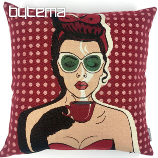 COMICS WOMAN I tapestry cushion cover