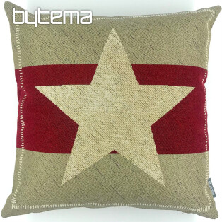 Tapestry pillow-case RED STAR 2