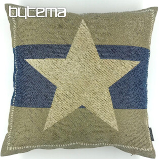 Tapestry cushion cover BLUE STAR 2