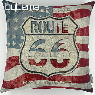 Tapestry pillow-case ROUTE 66