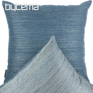 Chenille pillow-case ELIA greyblue