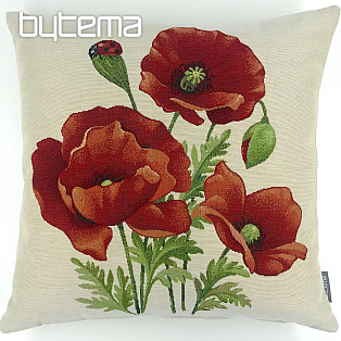 Tapestry cushion cover POPPIES