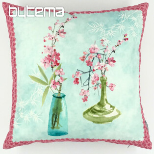 Decorative pillow-case MIDORI Vases