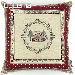 Tapestry cushion cover TYROLIAN ALPS 1