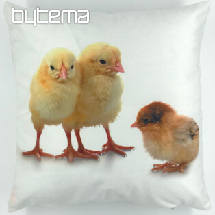 Decorative pillowcase CHICKEN