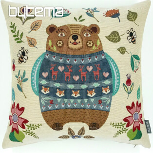 Tapestry cushion cover MERRY ANIMALS 2