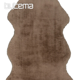 Modern carpet COZY 500 taupe