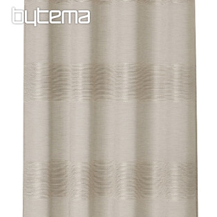 Decorative curtain LAOS 80 BEIGE GRAY
