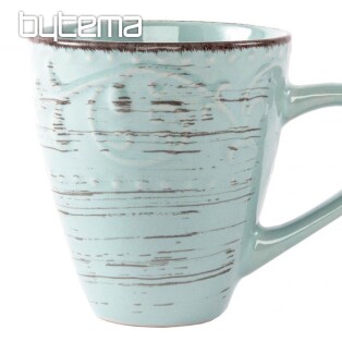 BLUE RELIEF ceramic mug