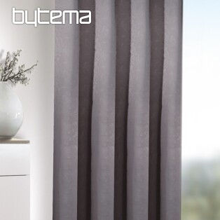 decorative curtain LEATHER dark gray