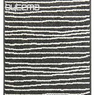 Piece carpet LOTTO stripes black / white