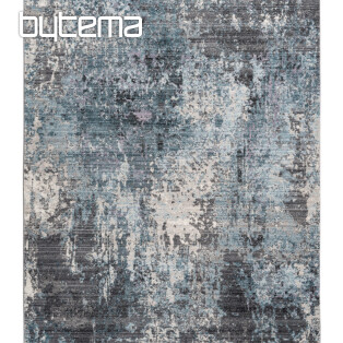 Modern carpet MEDELLIN 400 silver / blue