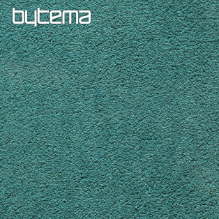 Luxury fabric rug NATURAL EMBRACE 28 turquoise