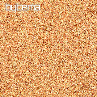 Luxury fabric rug NATURAL EMBRACE 51 orange