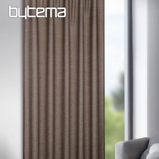 Decorative curtain PATTY browm 135x245