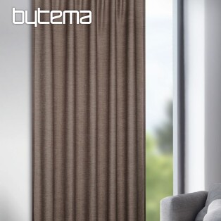 Decorative curtain PATTY browm 135x245
