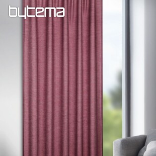 Decorative curtain PATTY claret 135x245