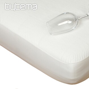 Waterproof sheet - mattress protector TENCEL white