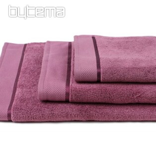 Towel and bath towel MICRO violet