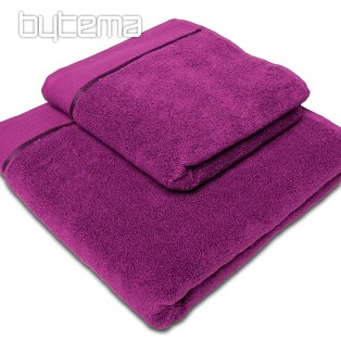 Towel and bath towel MIKRO fuchsia