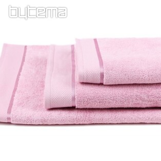 Towel and bath towel MICRO pink