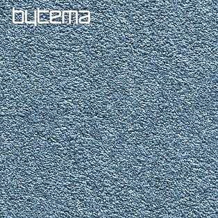 Luxury fabric rug ROMEO 72 blue