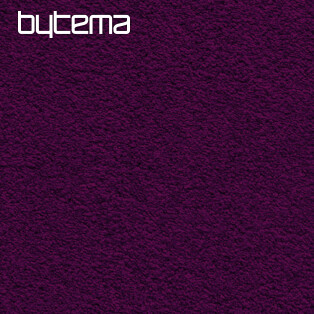 Luxury fabric rug ROMEO 84 dark purple