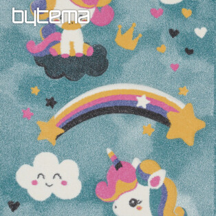 Children's rug PASTEL unicorn