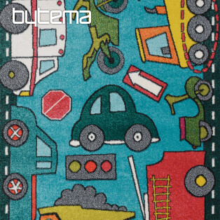 Children&#39;s piece rug PLAY AUTOS