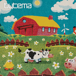 Children&#39;s piece rug PLAY FARMA