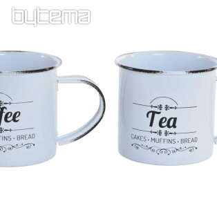 Coffe / Tea tin cup 375 ml