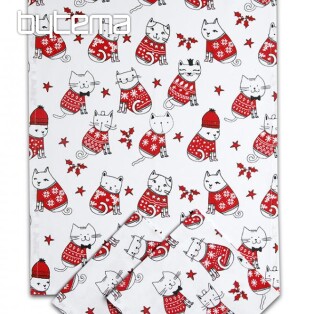 Svitap towels 50x70cm 3pcs - CATS IN SWEATERS WITH NORWEGIAN PATTERN