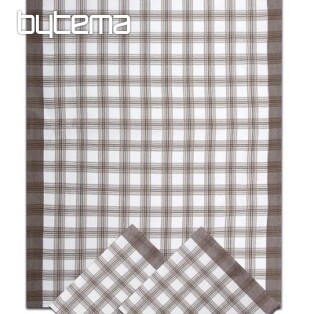 Bamboo tea towels - large cube gray 3 pcs