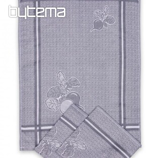 Towels Radish gray 50x70cm 3pcs