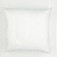 White pillow 40 x 40 cm filler