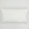White pillow 30 x 50 cm filler