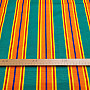 LOUNGE FABRIC Linda - green stripes
