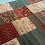 Luxurious woolen carpet ROYAL PATCHWORK new 402