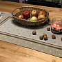 Tapestry tablecloth, scarf and place setting WINTER LANDSCAPE