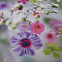 Decorative fabric 3D FLOWERS
