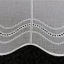 Modern woven Curtain V52 white