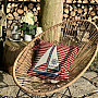 Tapestry cushion cover Sailboat