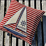 Tapestry cushion cover Sailboat