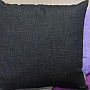 Decorative cushion cover EDGAR 850 ANTHRACITE