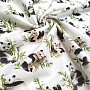 Cotton fabric PANDA