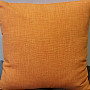 Decorative cushion cover EDGAR 202 ORANGE