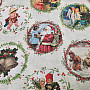 Christmas decoration fabric VICTORIAN CHRISTMAS