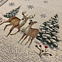 Tapestry tablecloth and scarf ANIMALS AT THE TREE