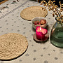 Tapestry tablecloth and scarf ANIMALS AT THE TREE