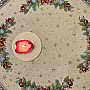 Christmas tapestries tablecloths and scarves CHRISTMAS STAR II blue